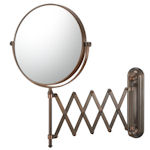 extension arm wall mirror