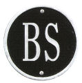 address plaque