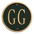 address plaque