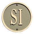 address plaque