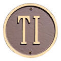 address plaque