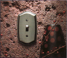 baldwin switch plate cover antique nickel