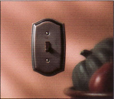 baldwin switch plate cover venetian bronze