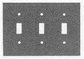 black iron switch plate