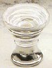 crystal cone cabinet knob