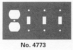 baldwin classic switch plate cover