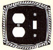 baldwin hardware rope edge switch plate