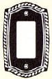 baldwin hardware rope edge switch plate