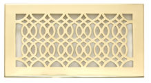 solid brass floor register