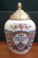 delft tobacco jar