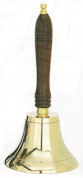 solid brass hand bell