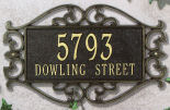 lewis fretwork plaque