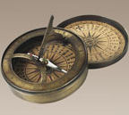 brass compass