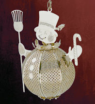 baldwin mr snowman ornament