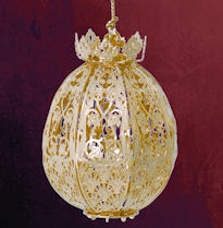 baldwin imperial filigree ball ornament