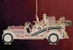 baldwin fire truck ornament