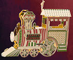 baldwin train ornament