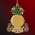 baldwin pineapple christmas ornament