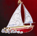 baldwin sloop christmas ornament