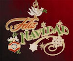 baldwin feliz navidad ornament
