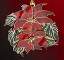 baldwin poinsettia ornament