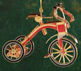 tricycle ornament