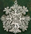 baldwin ice flower ornament