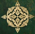 baldwin ice flower ornament