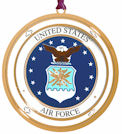 air force christmas ornament