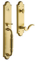 Baldwin Hardware Estate Tubular Entry Devonshire Handleset
