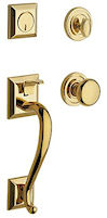 Baldwin Hardware Estate Tubular Entry Madison Handleset