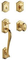 Baldwin Hardware Estate Tubular Entry Bethpage Sectional Handleset