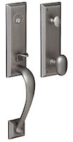 Baldwin Hardware Estate Tubular Entry Cody Handleset