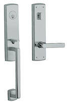Baldwin Hardware Estate Tubular Entry Soho Handleset