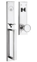 Baldwin Hardware Estate Tubular Entry Hollywood Hills Handleset