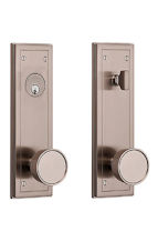 Baldwin Hardware Estate Tubular Entry 10 inch Escutcheon with Deadbolt
