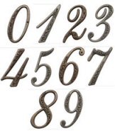 baldwin archetype house numbers