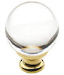 crystal cabinet knob