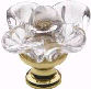 floral crystal cabinet knob