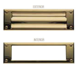 Door mail slots baldwin