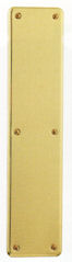 baldwin hardware door push plate rounded style