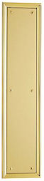 baldwin hardware door push plate nashville style