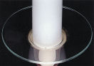 glass candle bobeche