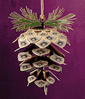 pinecone ornament
