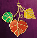 aspen leaves ornament