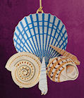 shells christmas ornament