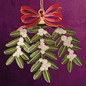 baldwin mistletoe ornament