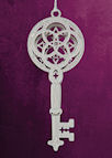 Key christmas ornament