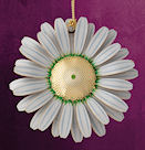 daisy christmas ornament
