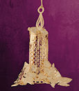 christmas candle ornament